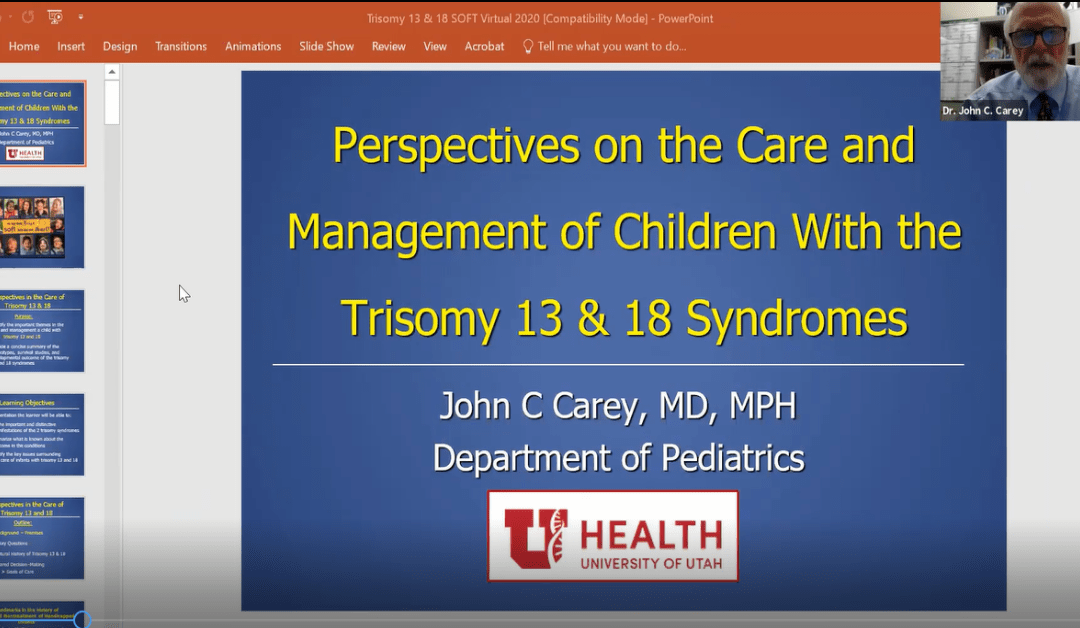 Video – Perspectives on the Care of Children with Trisomy 18 and 13
