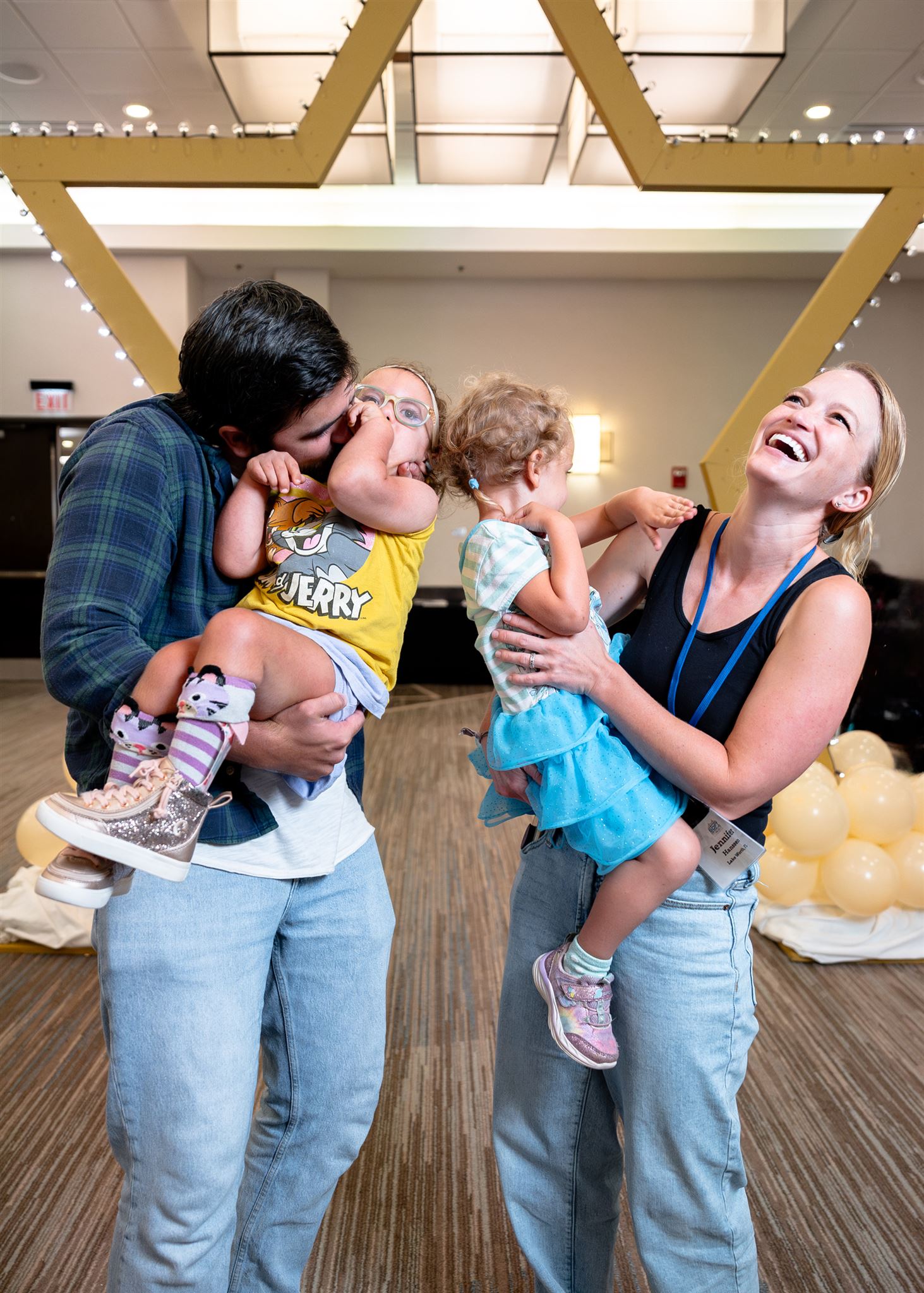 Family embracing at SOFT Conference 2023