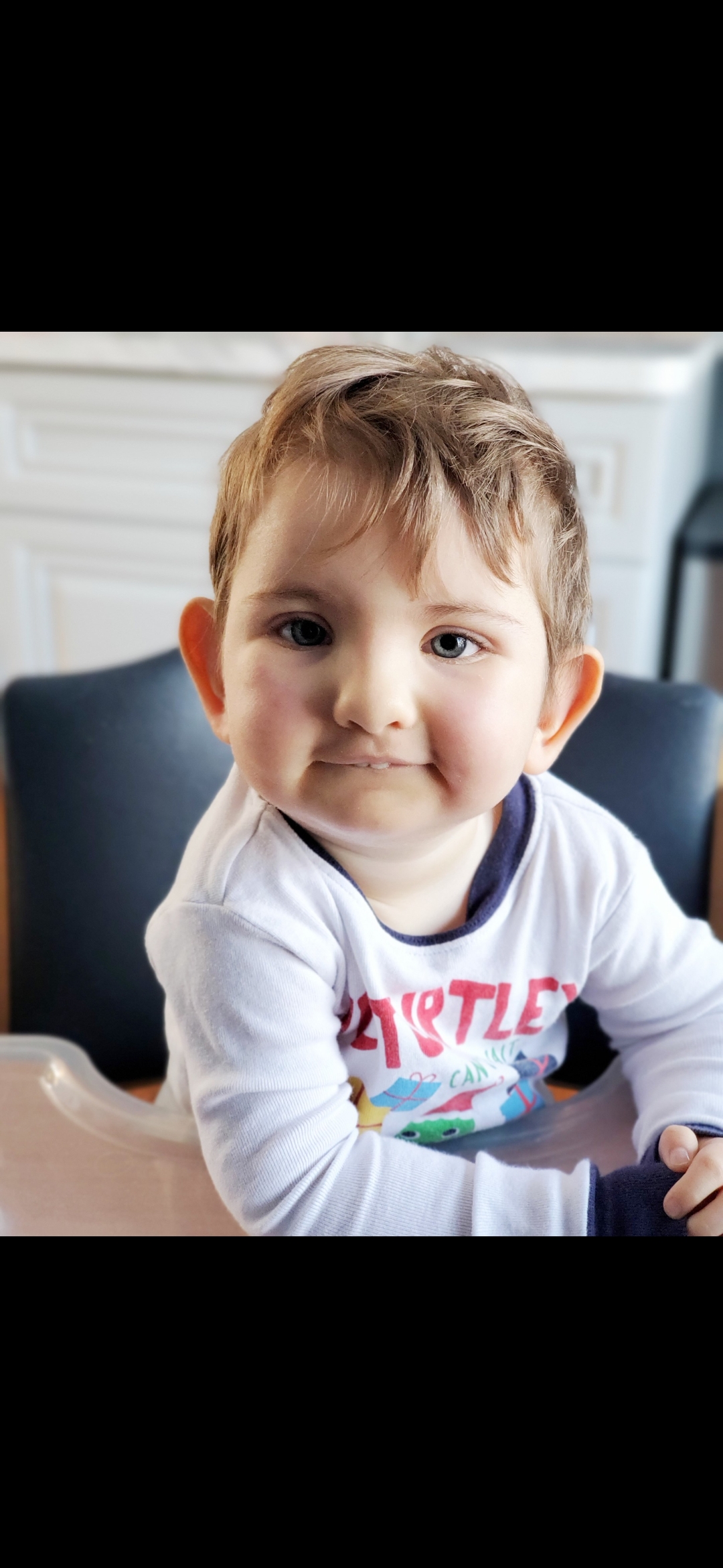 Patrick as a toddler with Trisomy 9