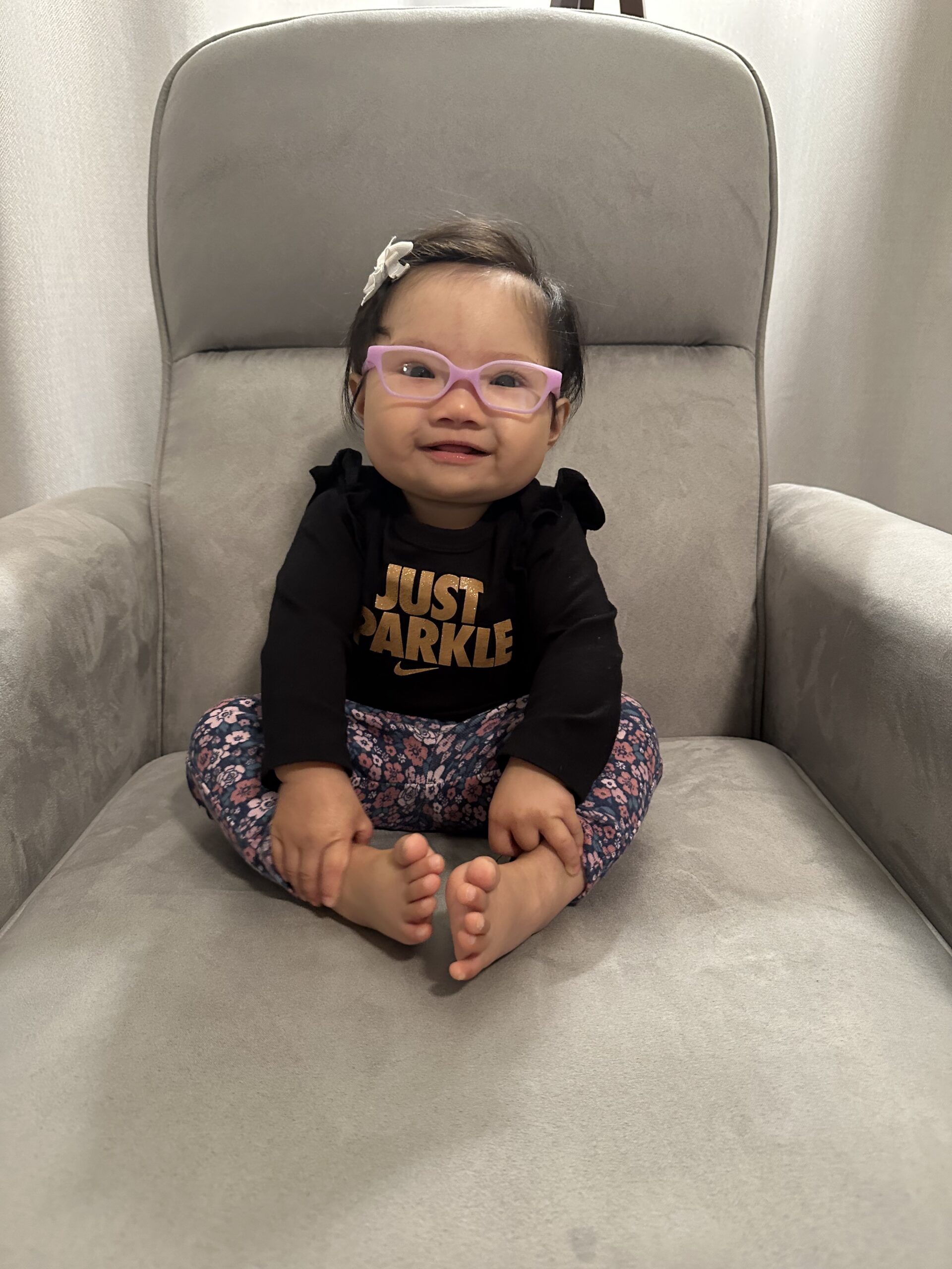 Aliana Sibal, a happy girl with Trisomy 9q